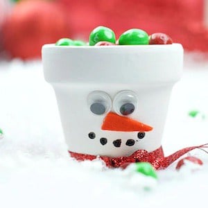 holiday character pot