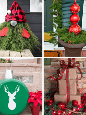 DIY outdoor christmas decor ideas