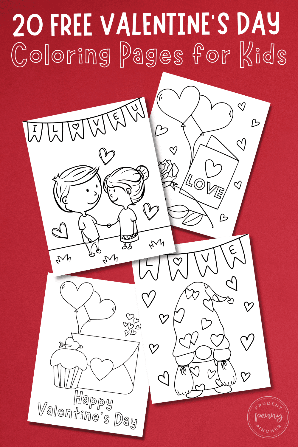 free Valentine's Day coloring pages for kids