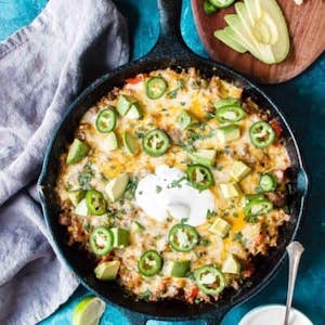 keto taco skillet meal prep