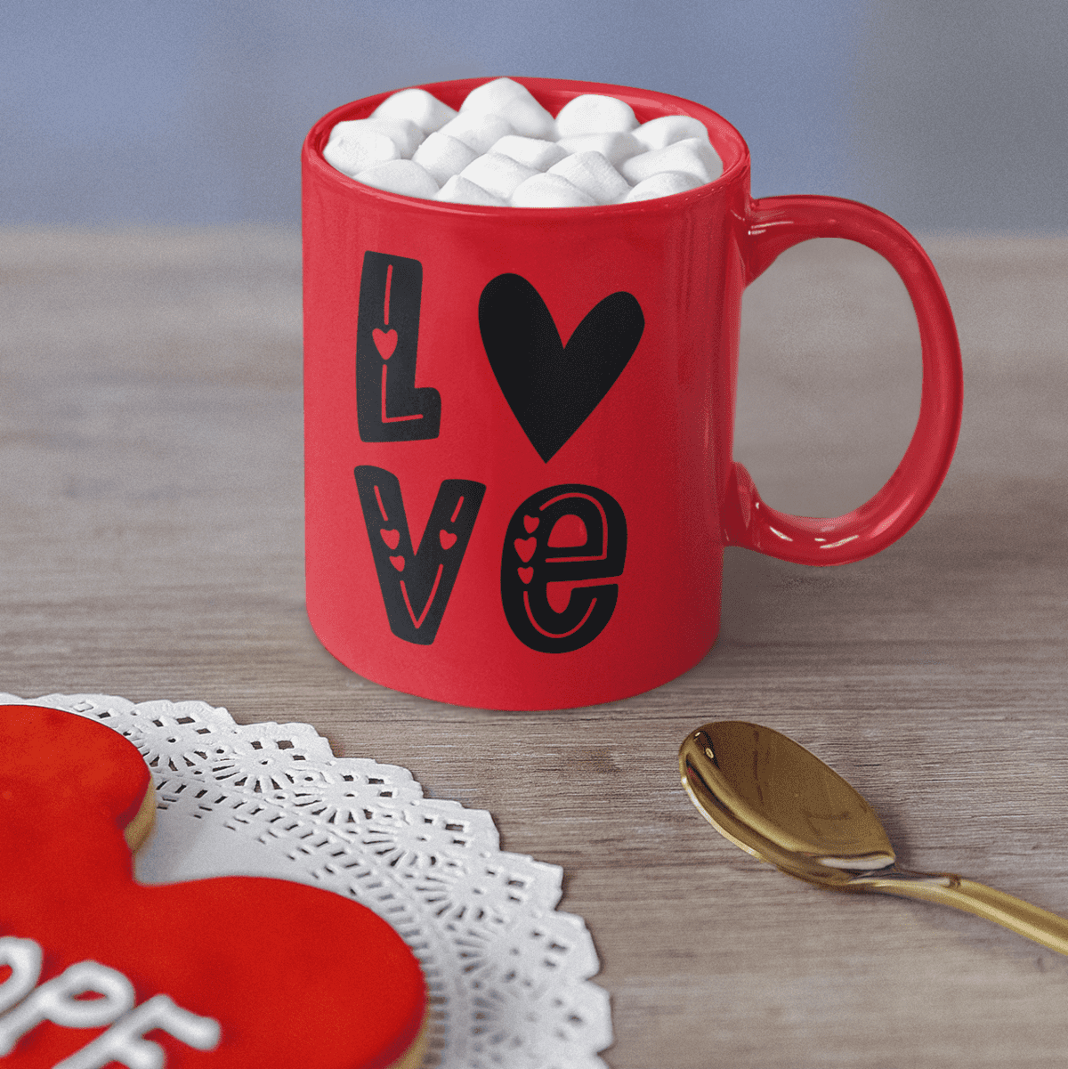 love word mug