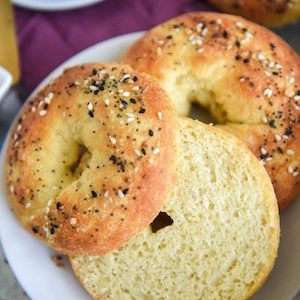 Keto Bagels for meal prep