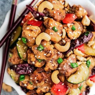 Kung Pao Chicken keto meal prep