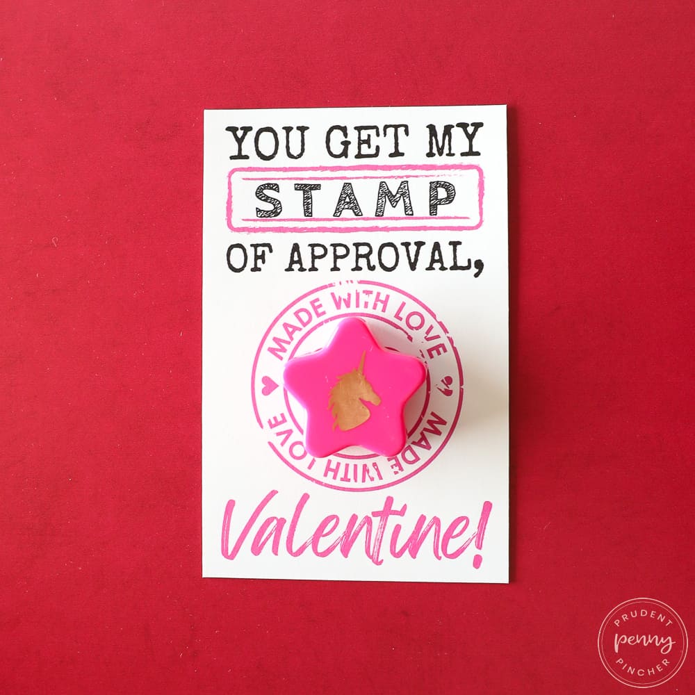 stamp of approval card