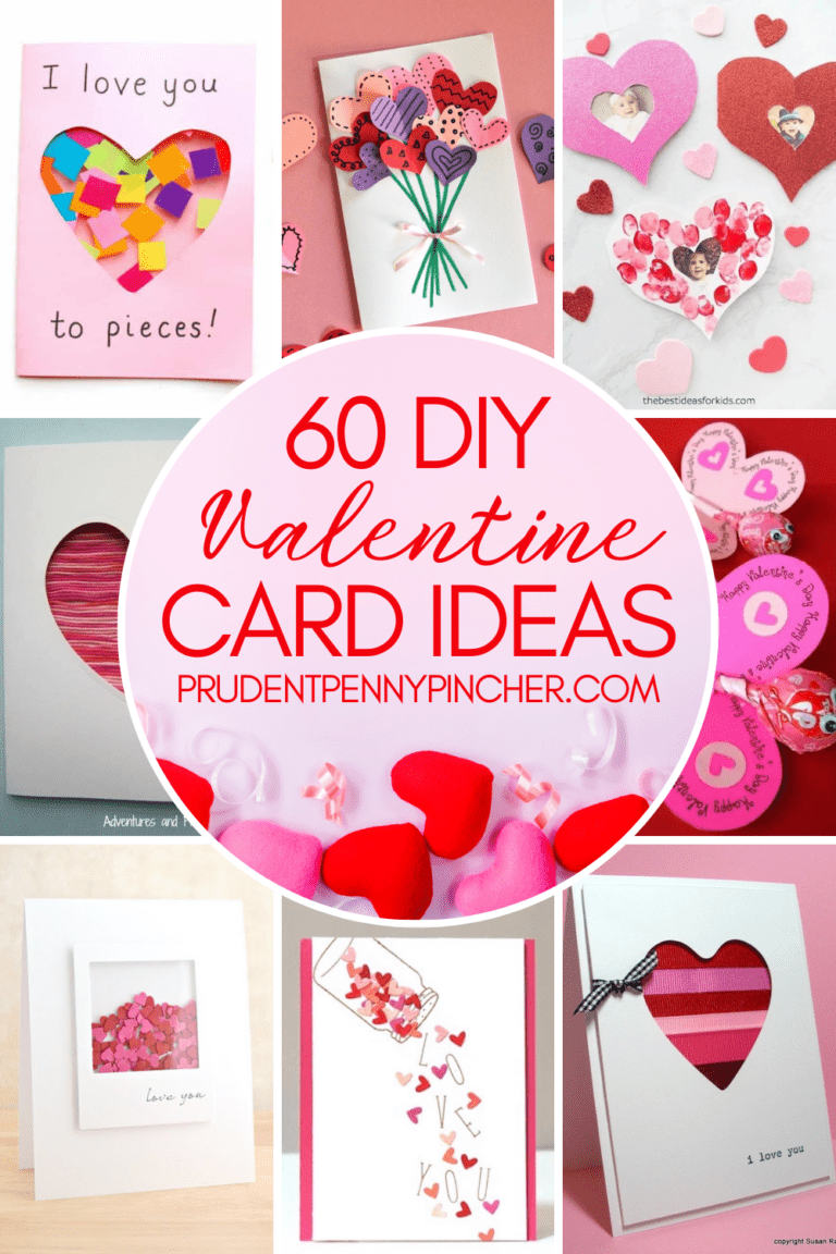 60 diy valentine cards for kids and adults prudent penny pincher
