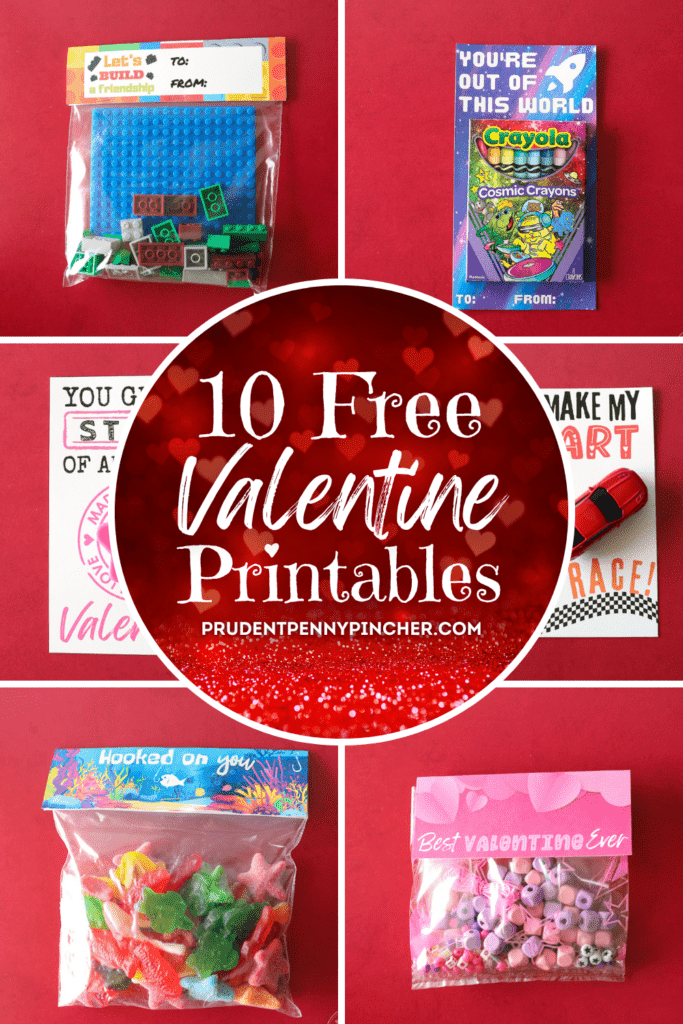 10 free printable valentine cards for kids prudent penny pincher