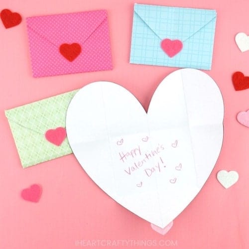 heart envelope valentine