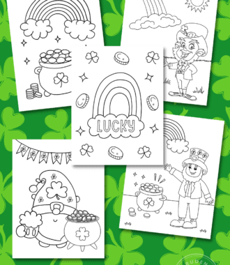 st patrick's day coloring pages