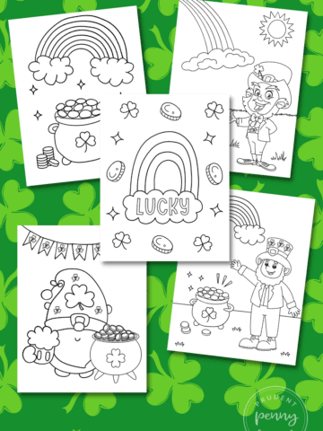 st patrick's day coloring pages