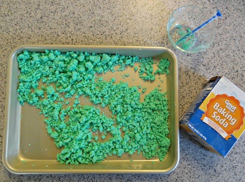 leprechaun sand st patrick's day craft for kids