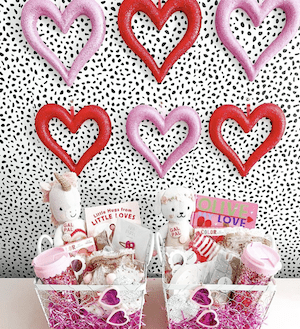 55 DIY Valentine Basket Ideas - Prudent Penny Pincher