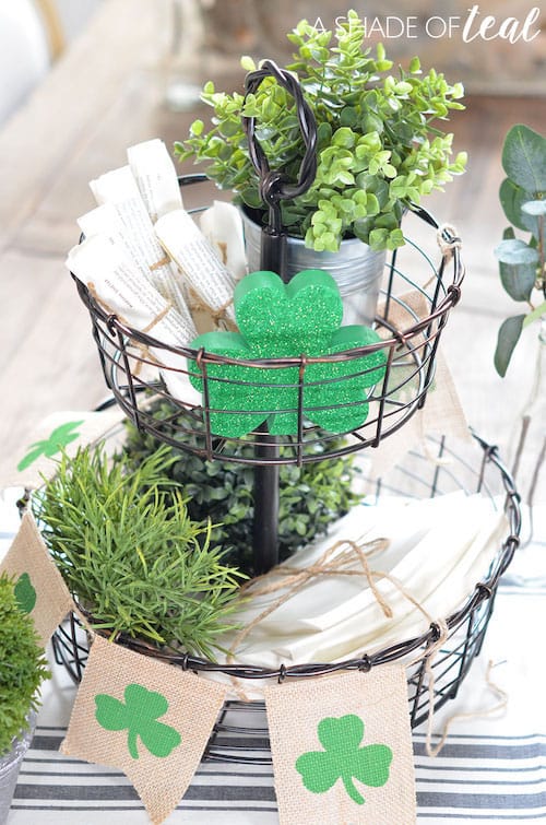 st patricks day basket