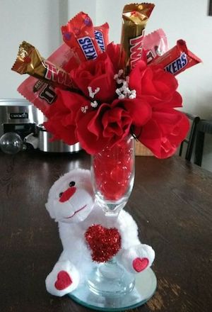 candy bar bouquet