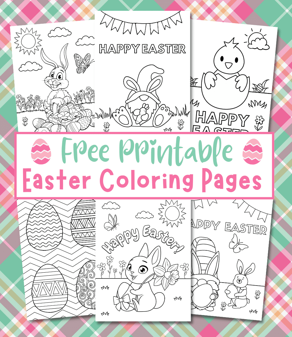 25 Free Printable Easter Coloring Pages for Kids - Prudent Penny Pincher