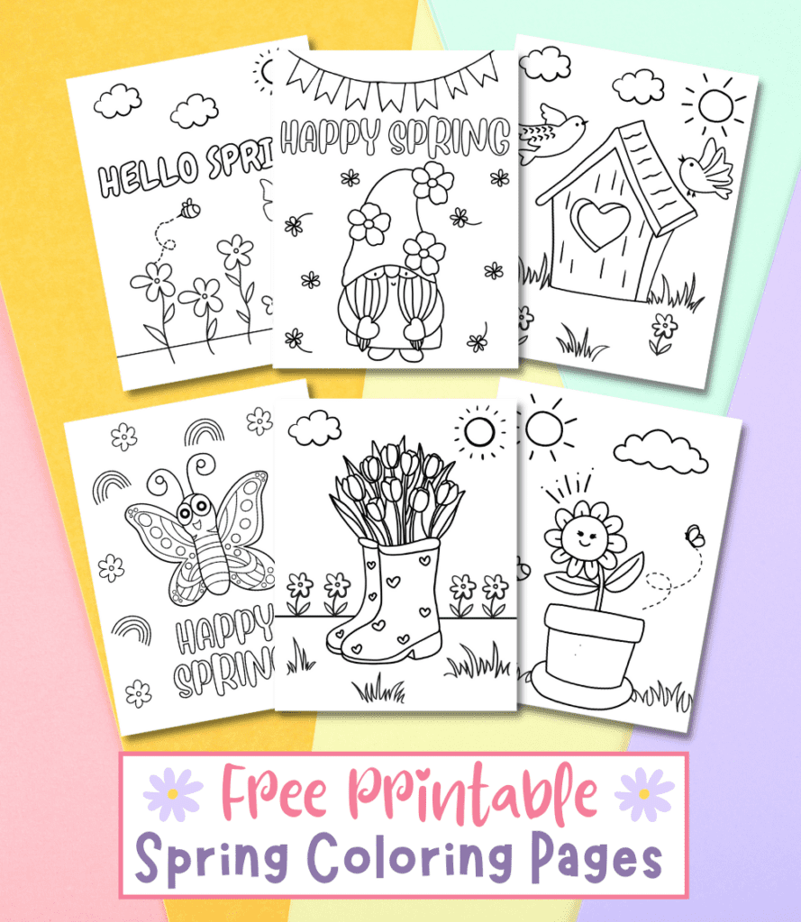 free printable spring coloring pages (1000 × 1152 px)