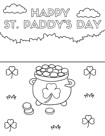 40 Free St Patrick's Day Coloring Pages for Kids - Prudent Penny Pincher