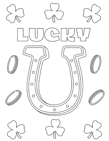 40 Free St Patrick's Day Coloring Pages for Kids - Prudent Penny Pincher