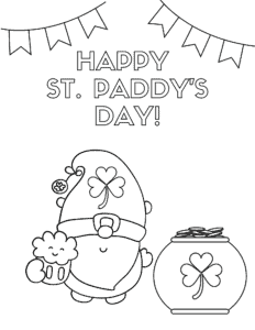 40 Free St Patrick's Day Coloring Pages for Kids - Prudent Penny Pincher