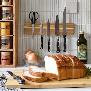 no drill magnetic knife rack