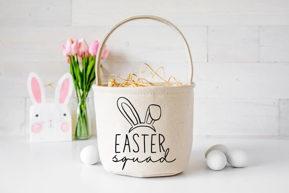 Easter Squad basket svg file