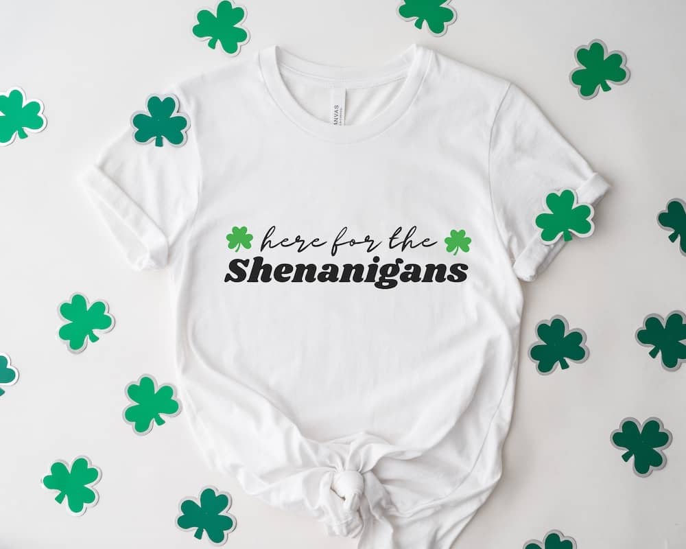 here for the shenanigans svg for st patrick's day
