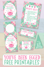 Free You've Been Egged Printable Signs - Prudent Penny Pincher