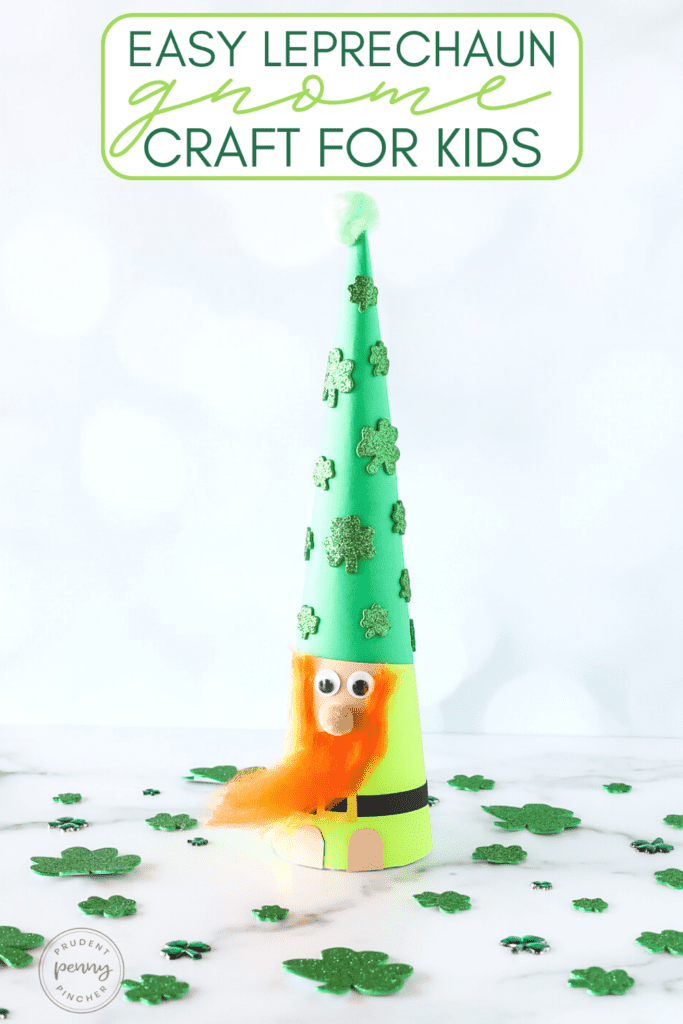 Easy Gnome Leprechaun Craft for Kids