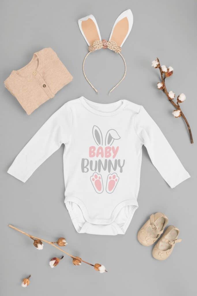 baby bunny onesie