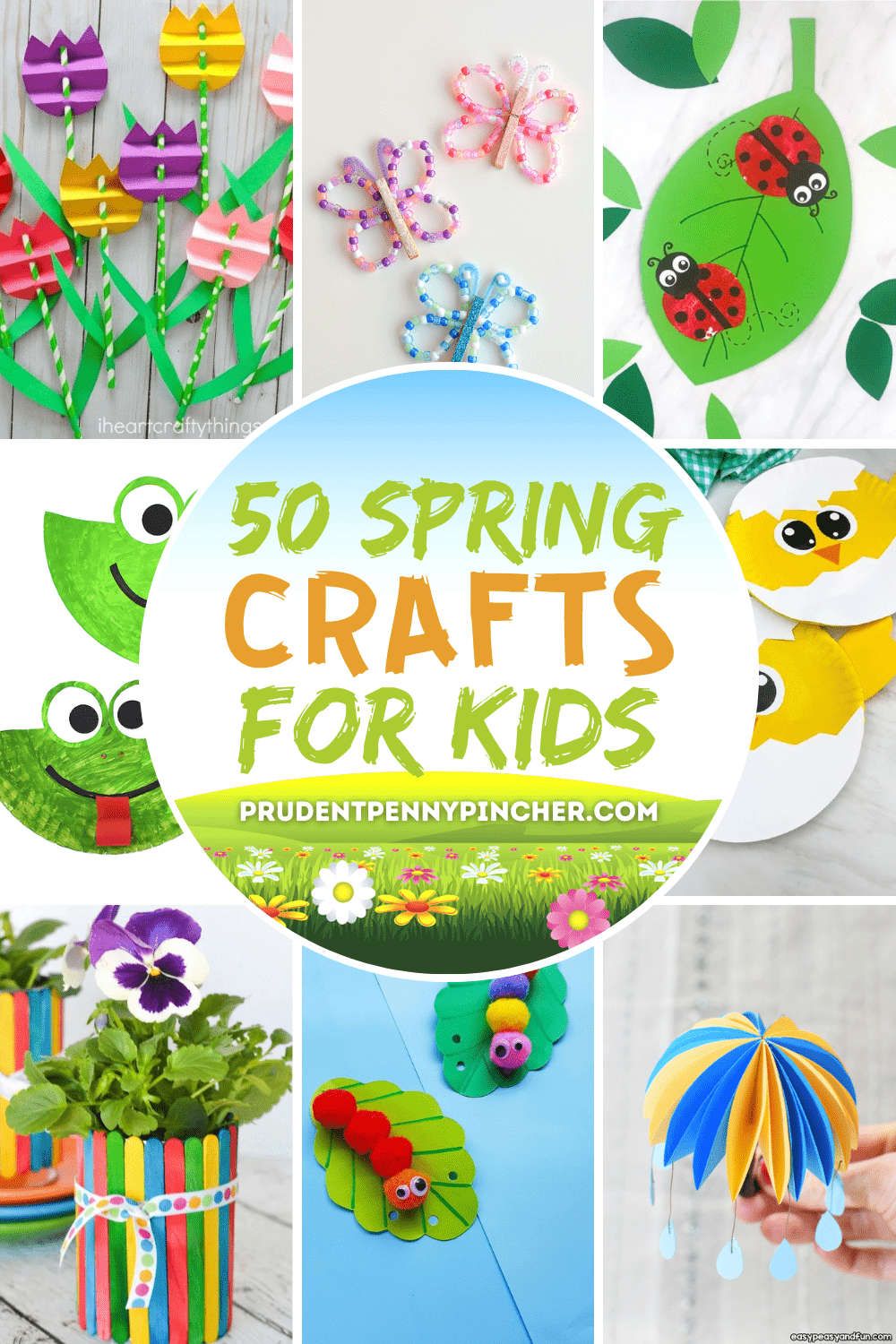 21 Simple and Fun Spring Crafts for Kids – Proud to be Primary