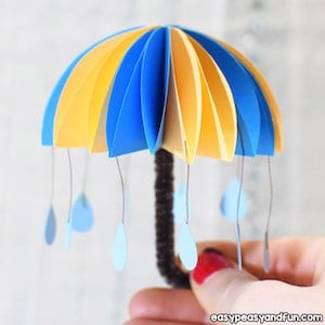 umbrella April craft