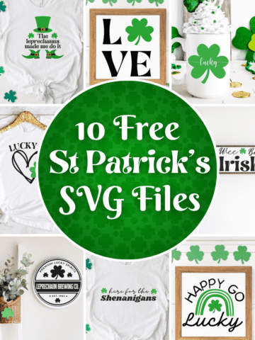 st patricks day svg files