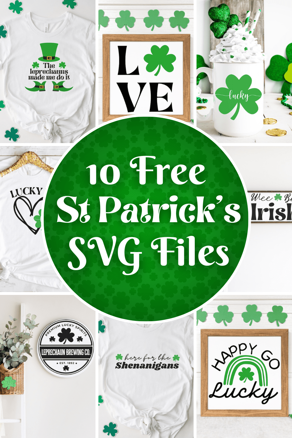 10 Free St. Patrick's Day SVG files