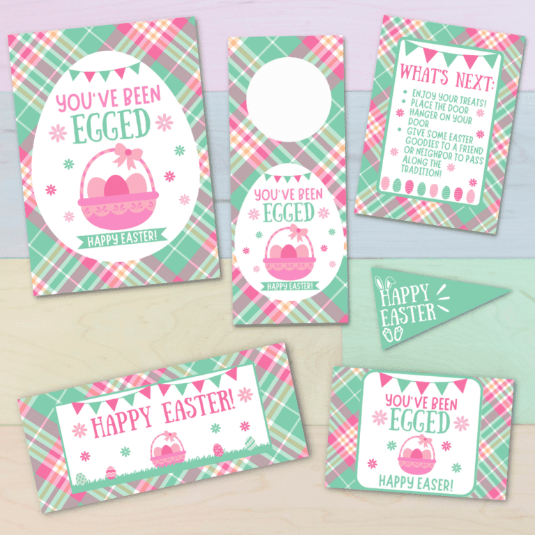 Free You've Been Egged Printable Signs - Prudent Penny Pincher