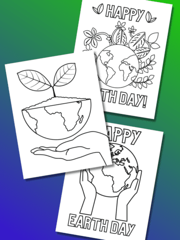 free printable earth day coloring pages for kids