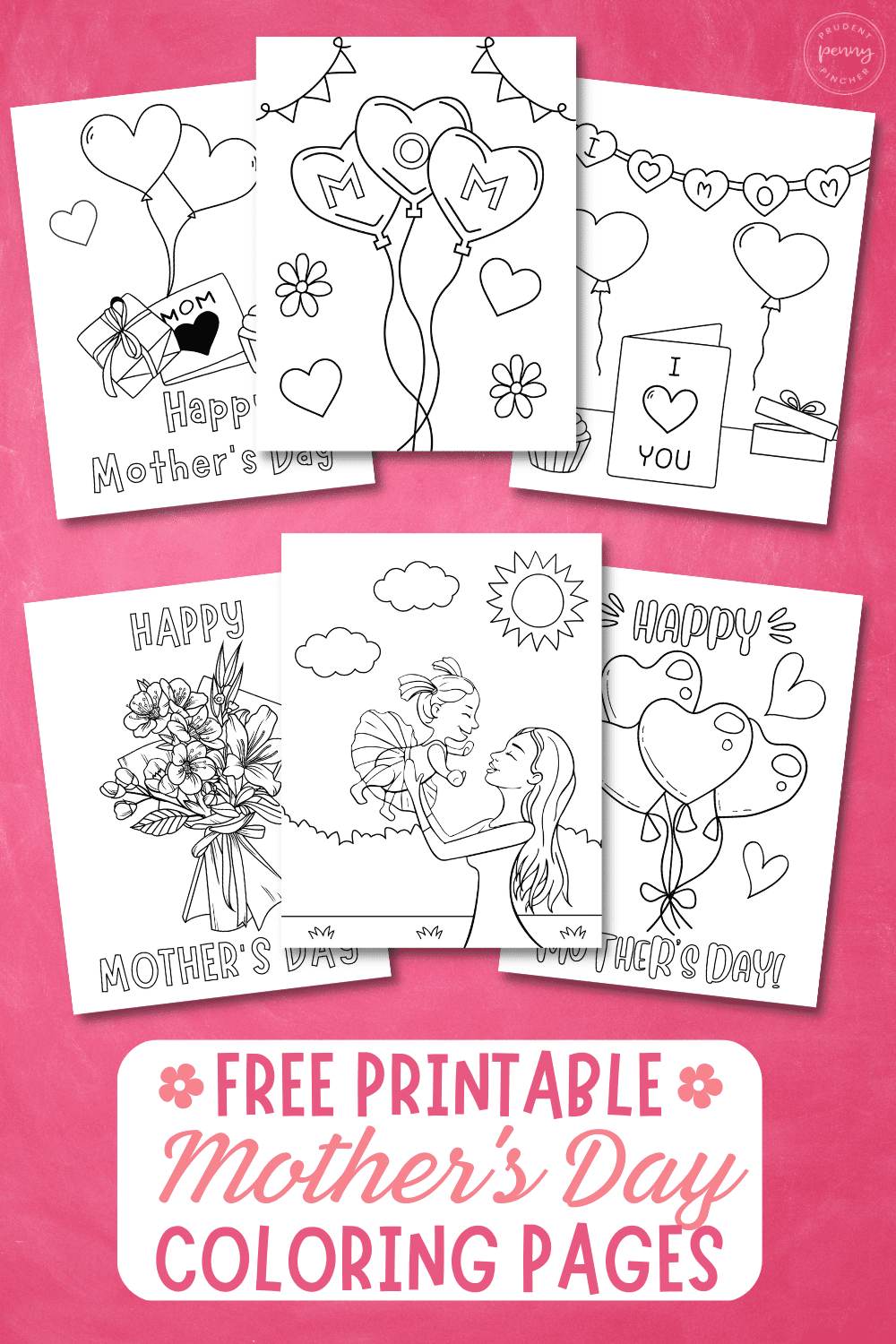 Free Printable Mother's Day Coloring Pages for Kids
