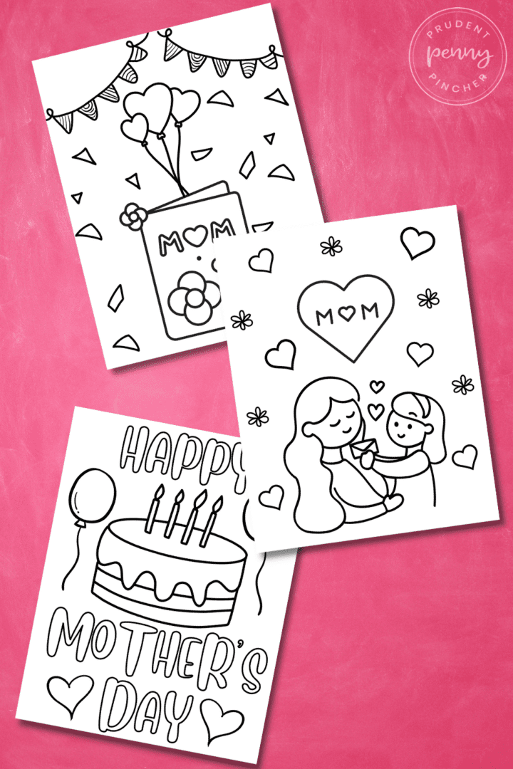 20 Free Printable Mother's Day Coloring Pages for Kids - Prudent Penny ...