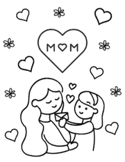 20 Free Printable Mother's Day Coloring Pages for Kids - Prudent Penny ...