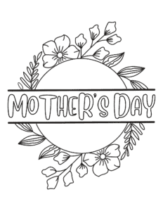 20 Free Printable Mother's Day Coloring Pages for Kids - Prudent Penny ...
