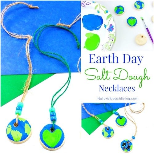 earth day necklace craft