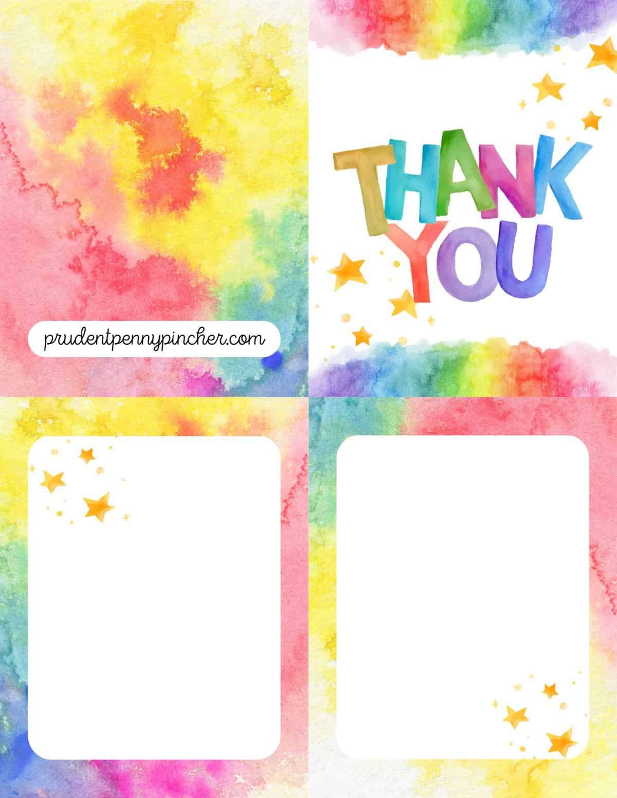 Thank you card