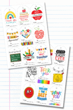 20 Free Printable Teacher Appreciation Tags - Prudent Penny Pincher