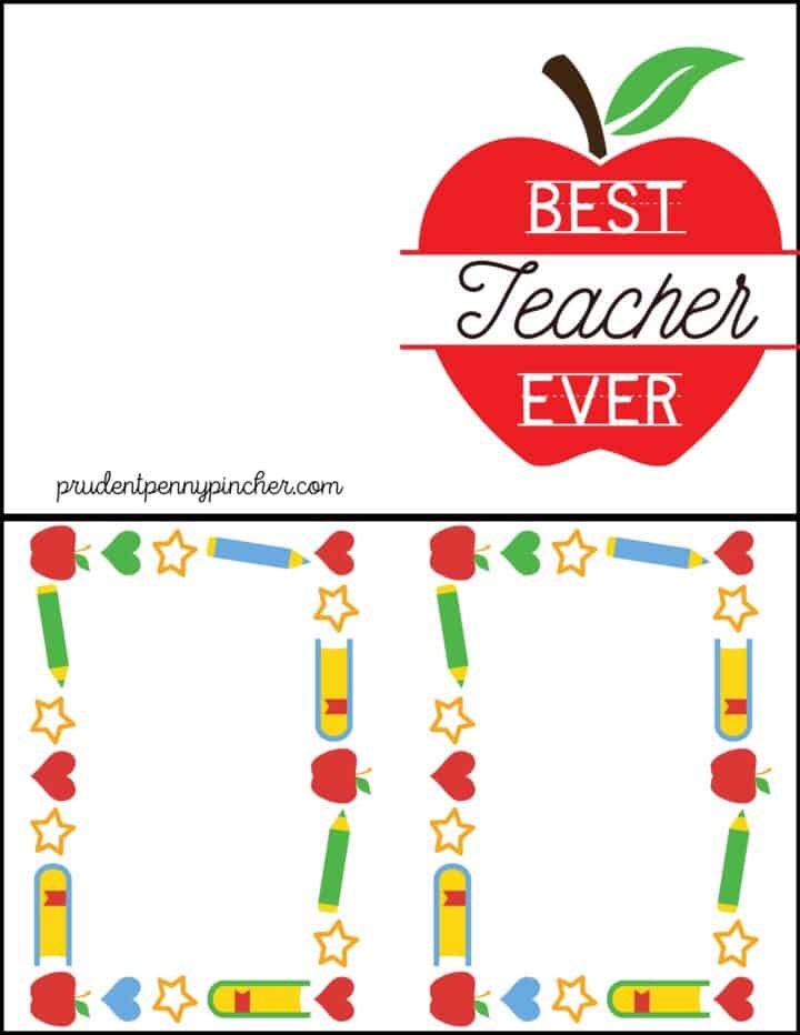 10 Free Teacher Appreciation Card Printables Prudent Penny Pincher 10 Free Teacher Appreciation Card Printables Prudent Penny Pincher