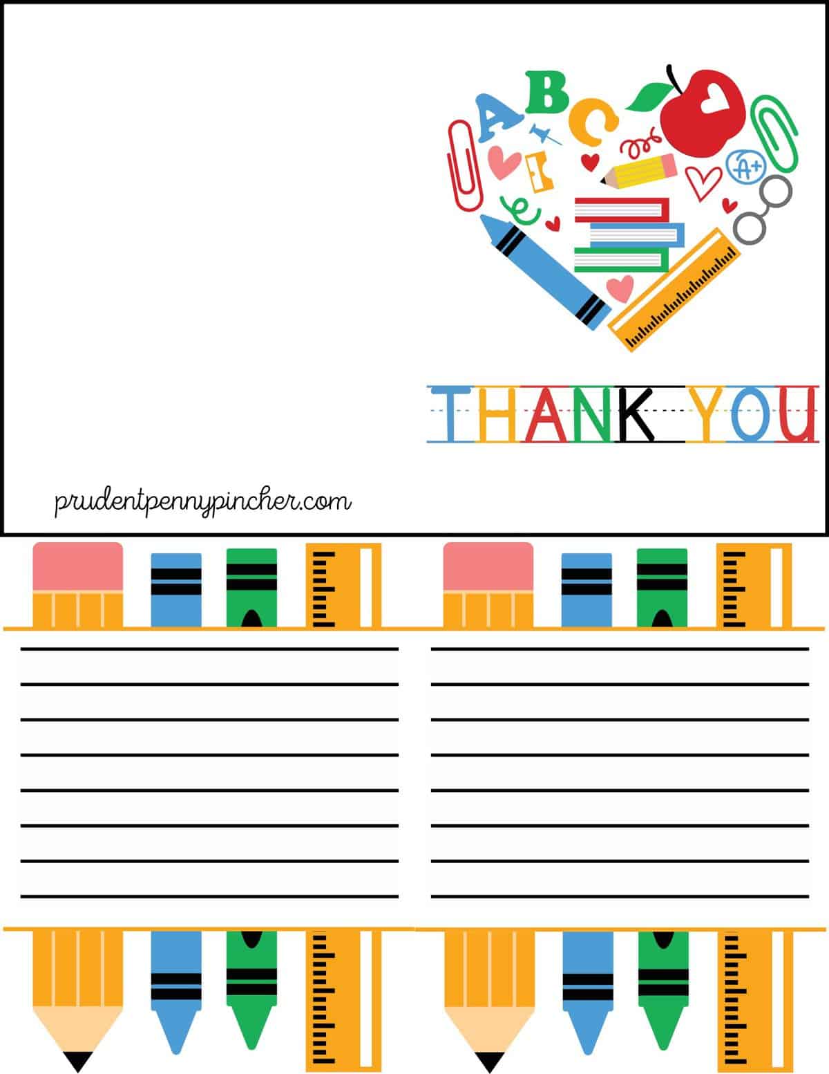 Thank you card