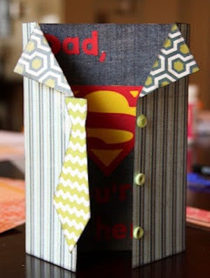 superman Father's Day Card