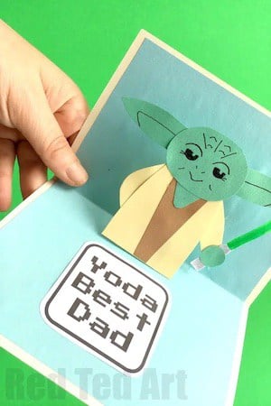 best dad Yoda card