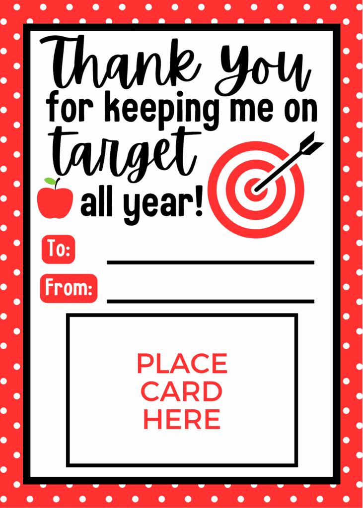 target gift card holder