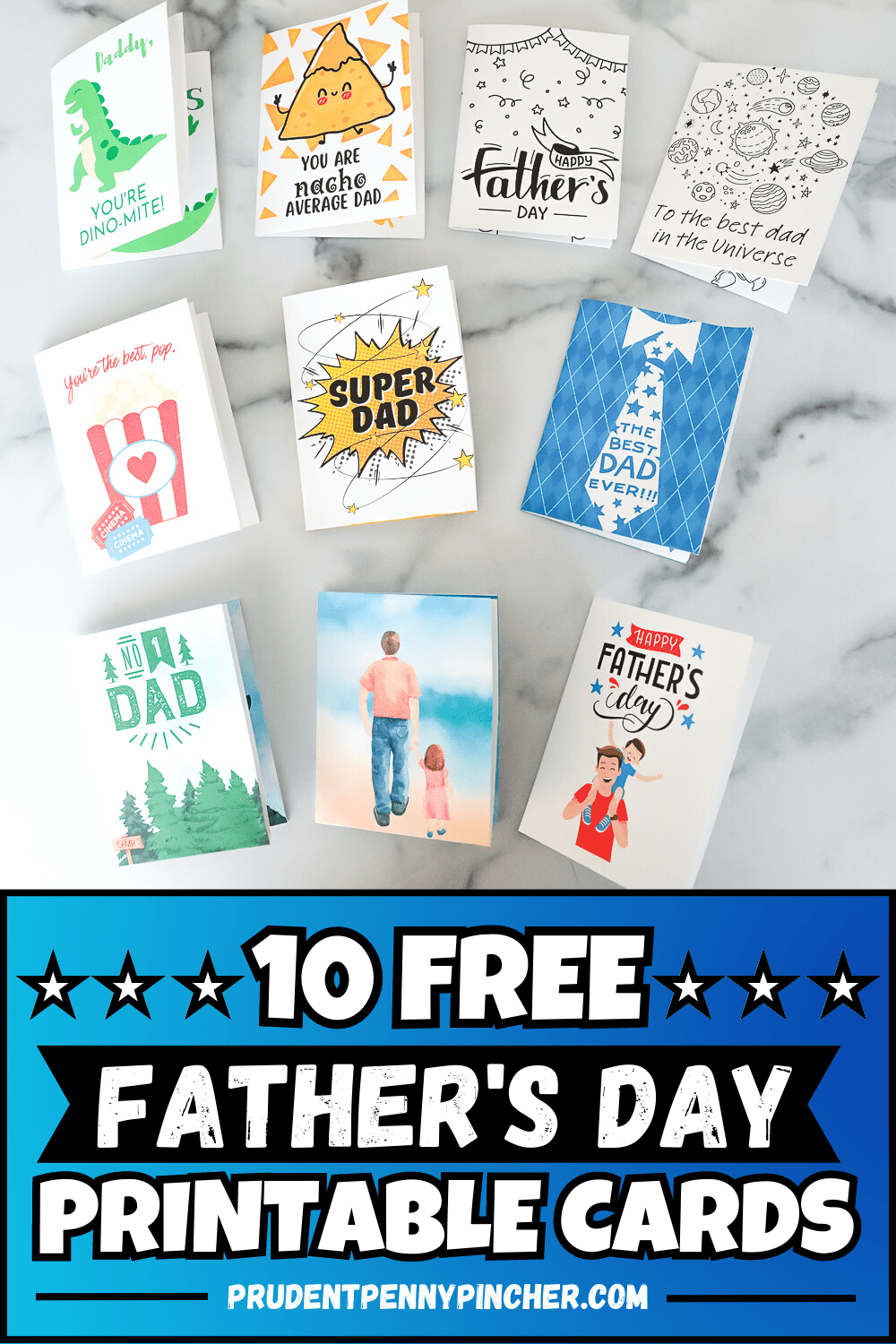 10 free printable fathers day cards