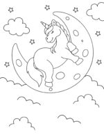 20 Free Printable Unicorn Coloring Pages - Prudent Penny Pincher