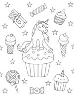 20 Free Printable Unicorn Coloring Pages - Prudent Penny Pincher