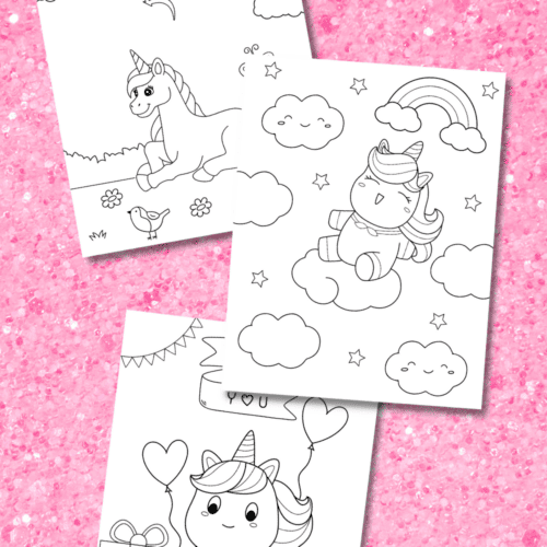 20 Free Printable Unicorn Coloring Pages - Prudent Penny Pincher